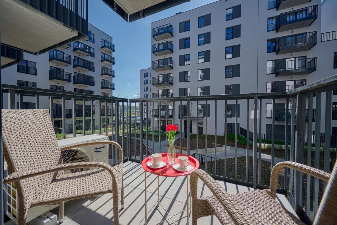Modern Elegance Apartments Wroclaw With Ac By Noclegi Renters Exterior photo